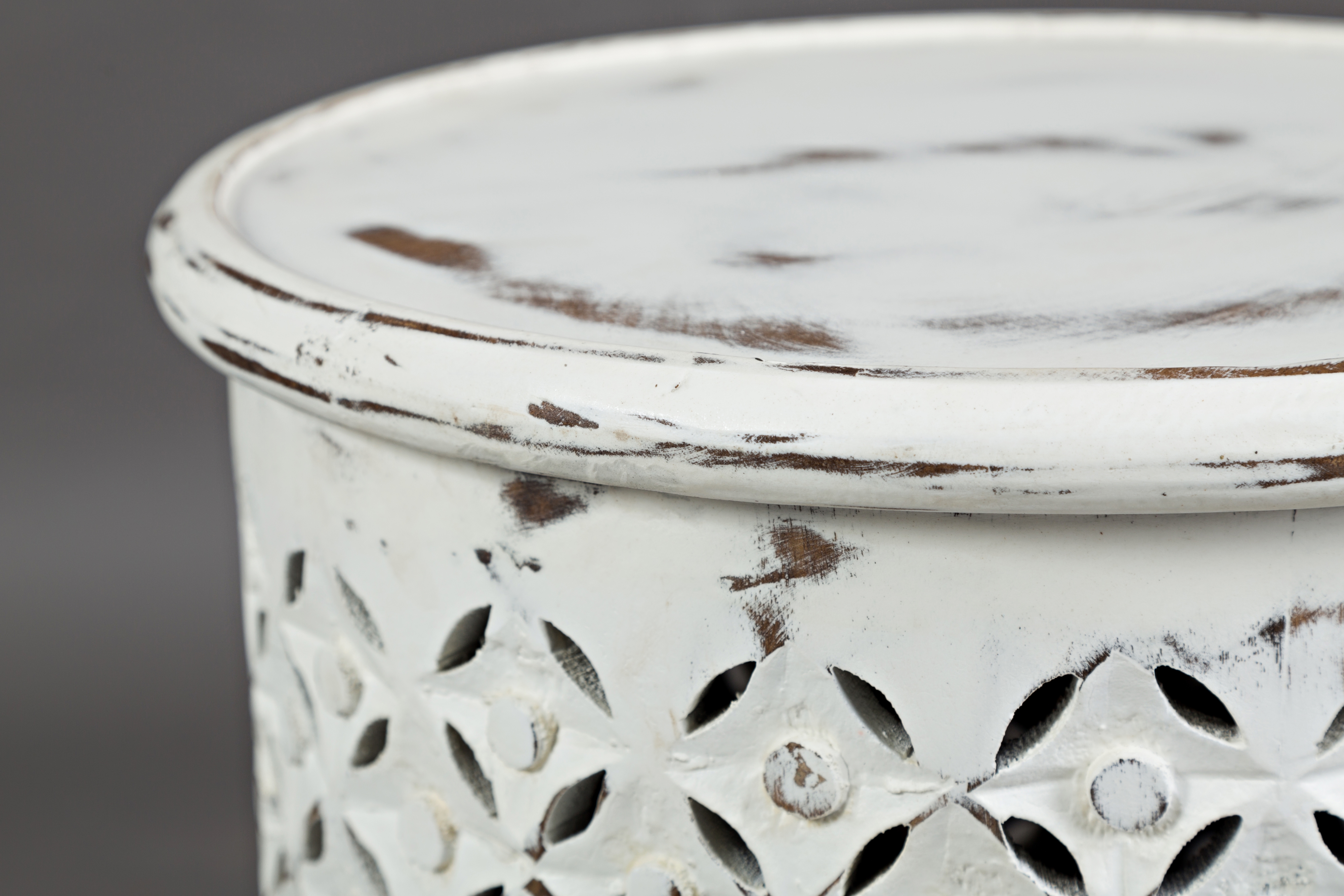 Jofran Global Archive Decker Large Drum Table