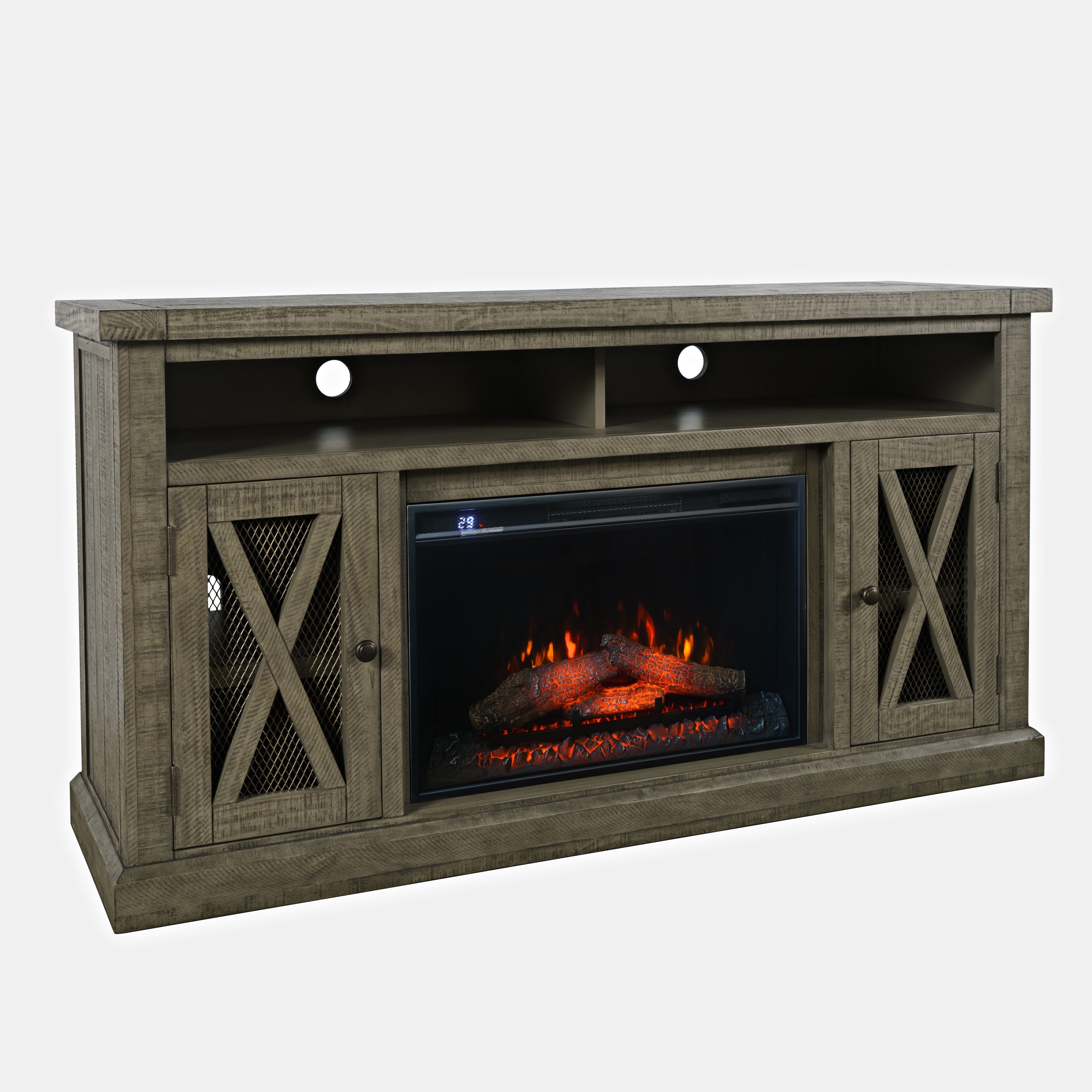 Fireplace with Logset