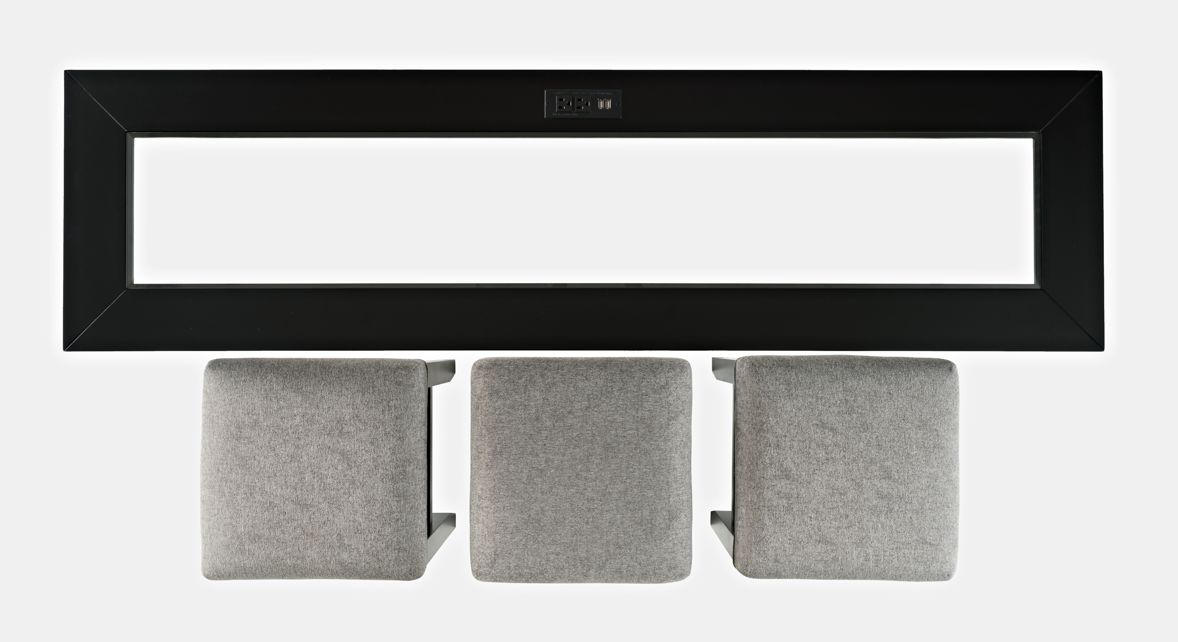 Jofran Urban Icon Sofa Counter Dining - 4 Piece