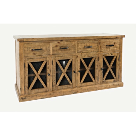 4-Drawer Sideboard