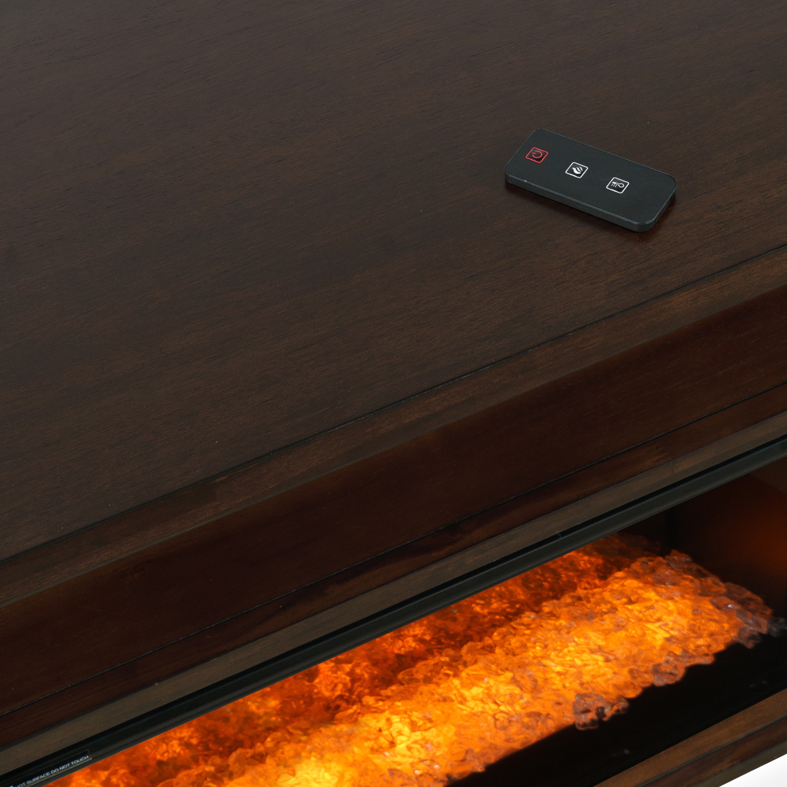 Jofran Urban Icon Fireplace with Crystal Display