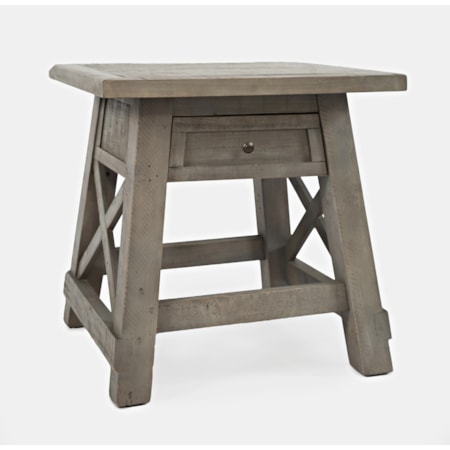 Power End Table