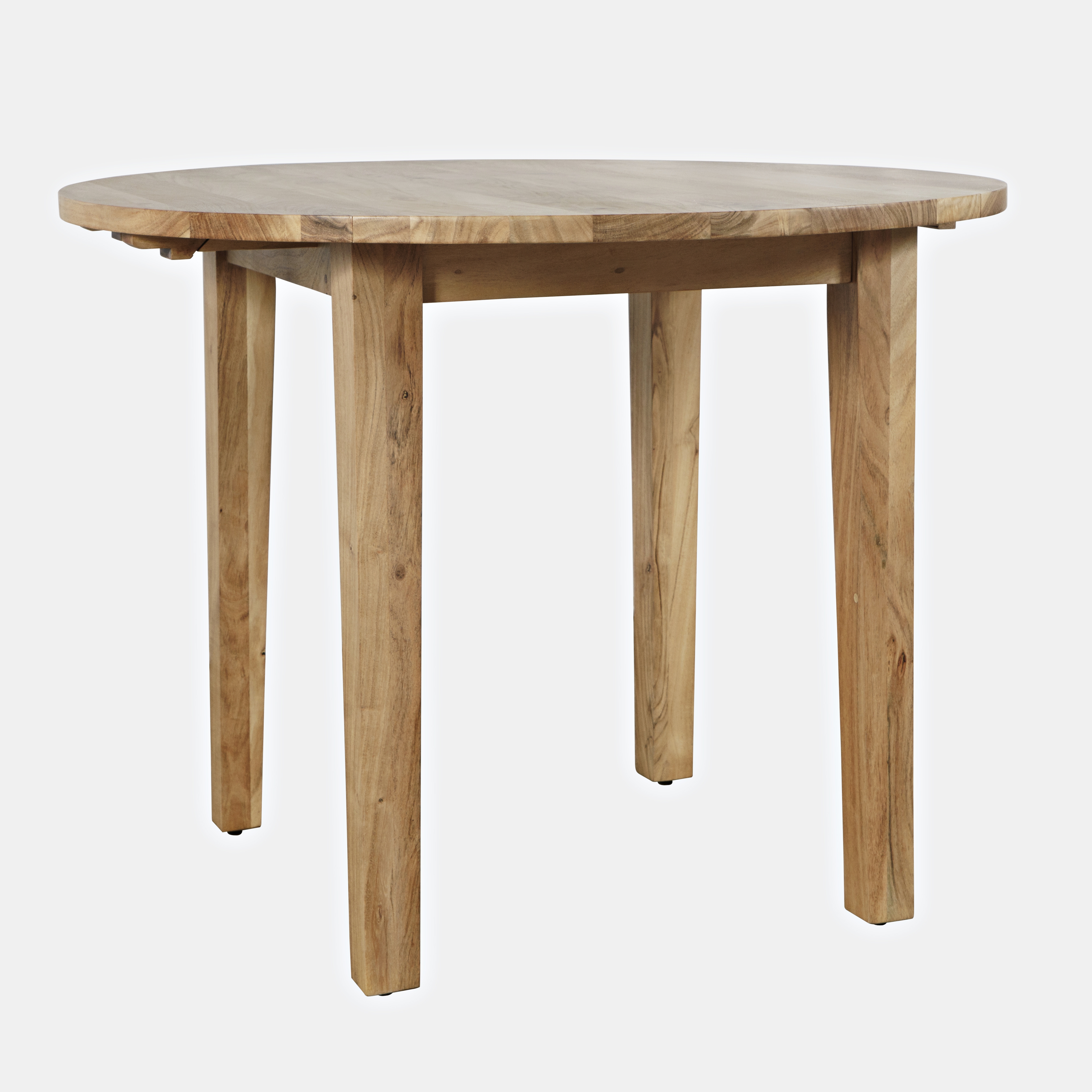 Drop Leaf Round Dining Table