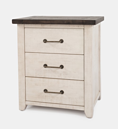 Madison County Farmhouse Power Nightstand - Sturdy Compliant