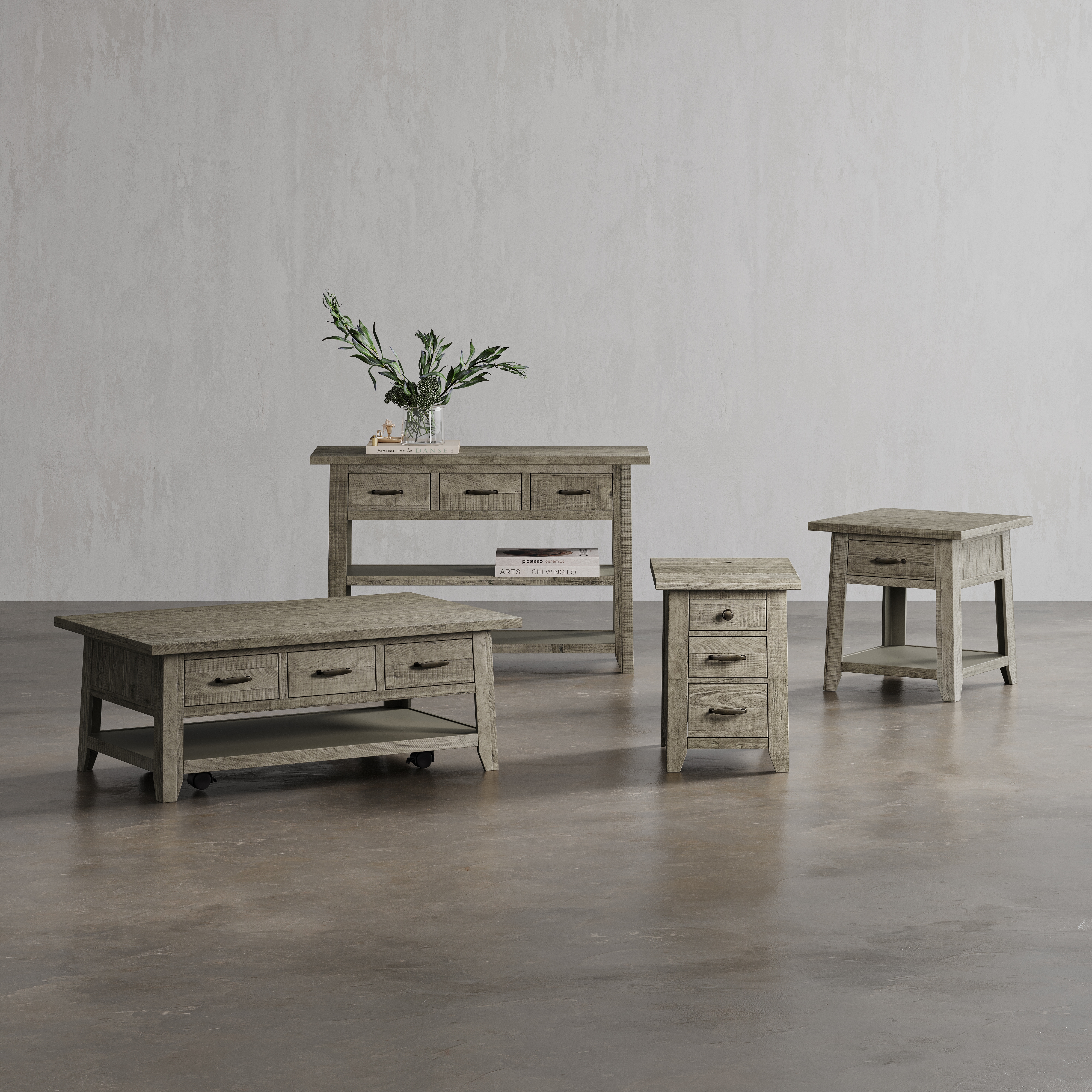 Jofran Telluride Chairside Table