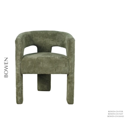Bowen Uph Chair (1/Ctn) - Sand