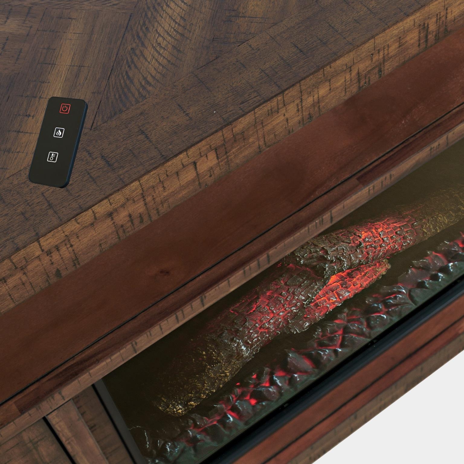 Jofran Fairview Fireplace with Logset