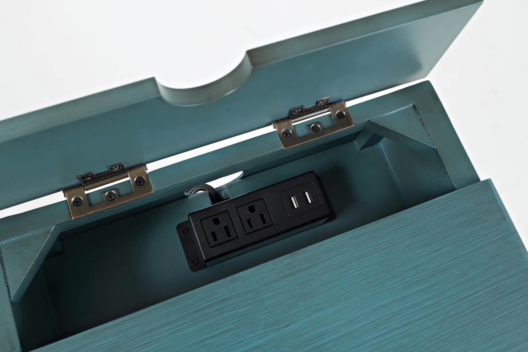 Jofran Craftsman Power Chairside Table