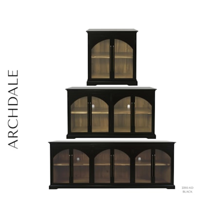Archdale 6 Door Accent Cabinet