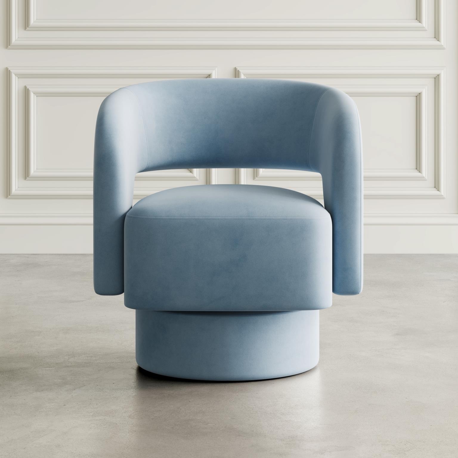 Jofran Sutton Sutton Swivel- Blue