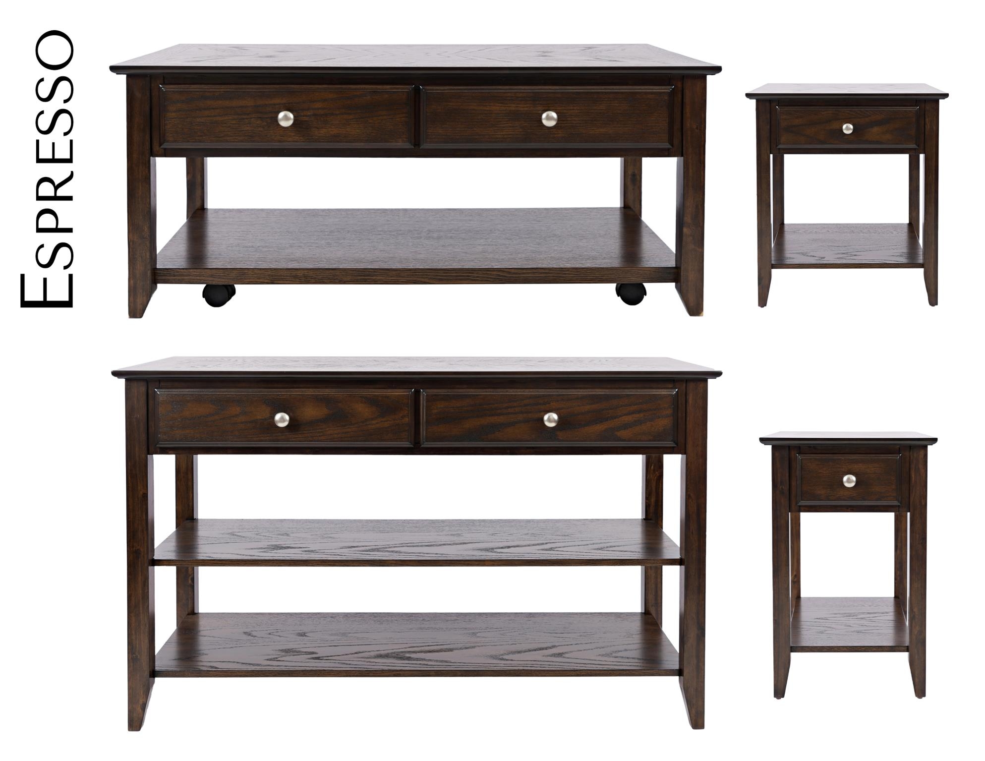 Jofran Espresso Cocktail Table