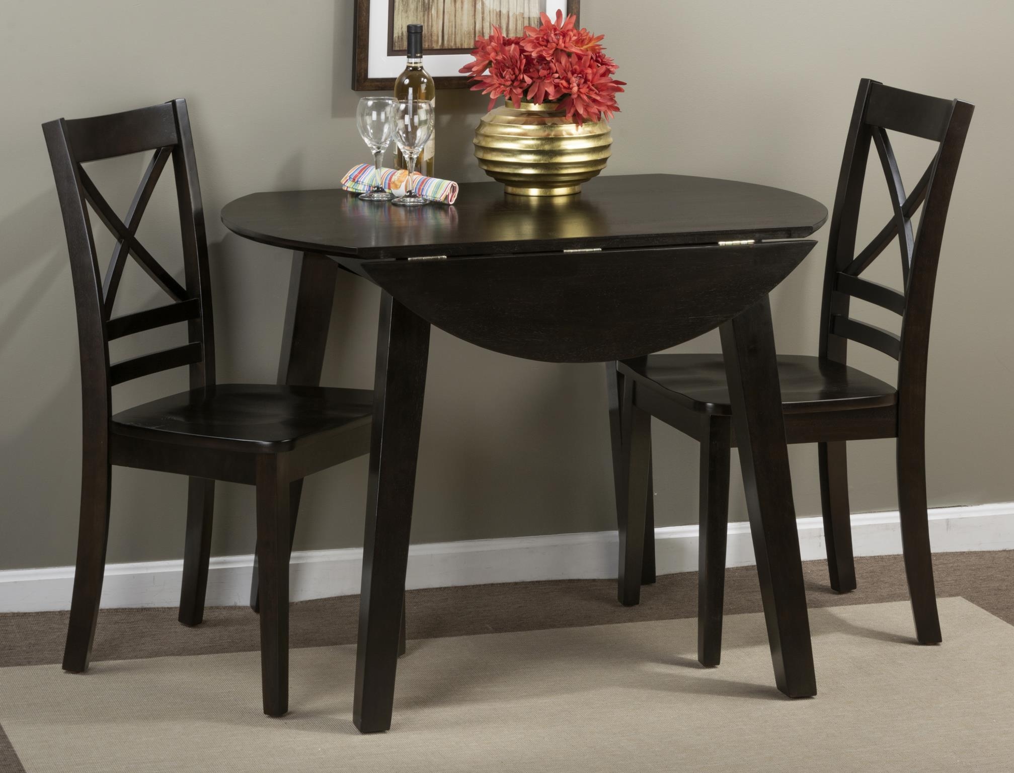 Jofran Simplicity Round Drop Leaf Table