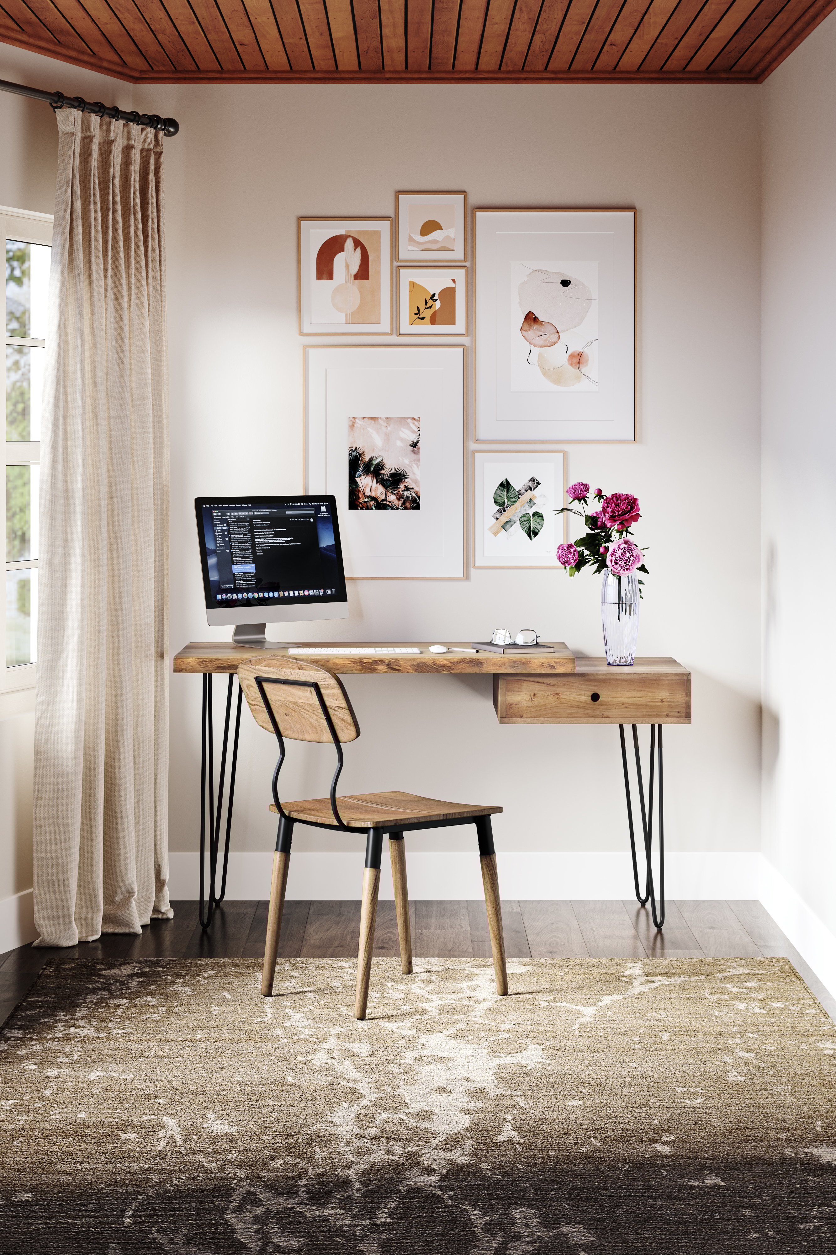 Jofran Nature's Edge Desk w/ Drawer