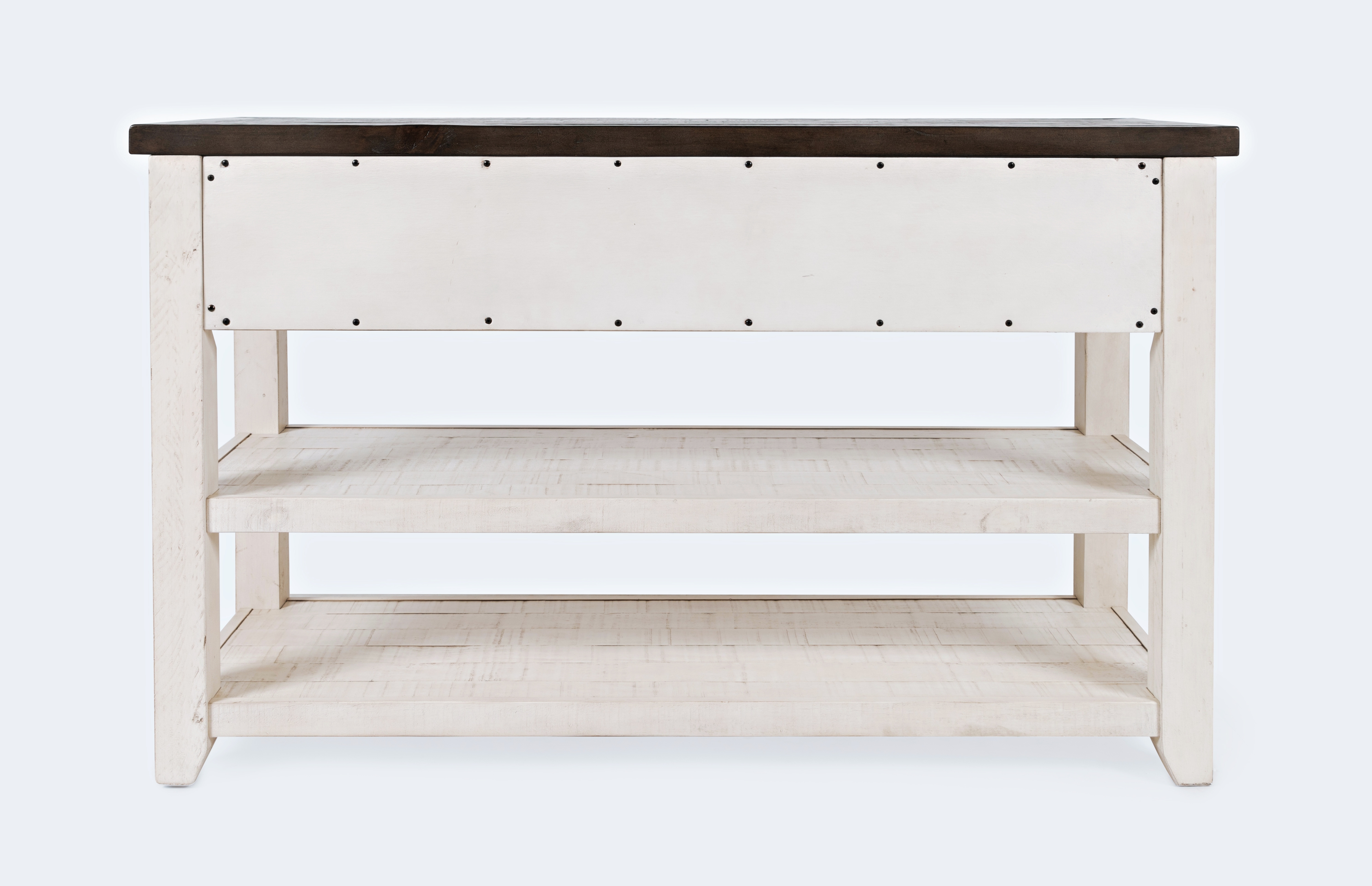 Jofran Madison County 3 Drawer Console-Vintage White