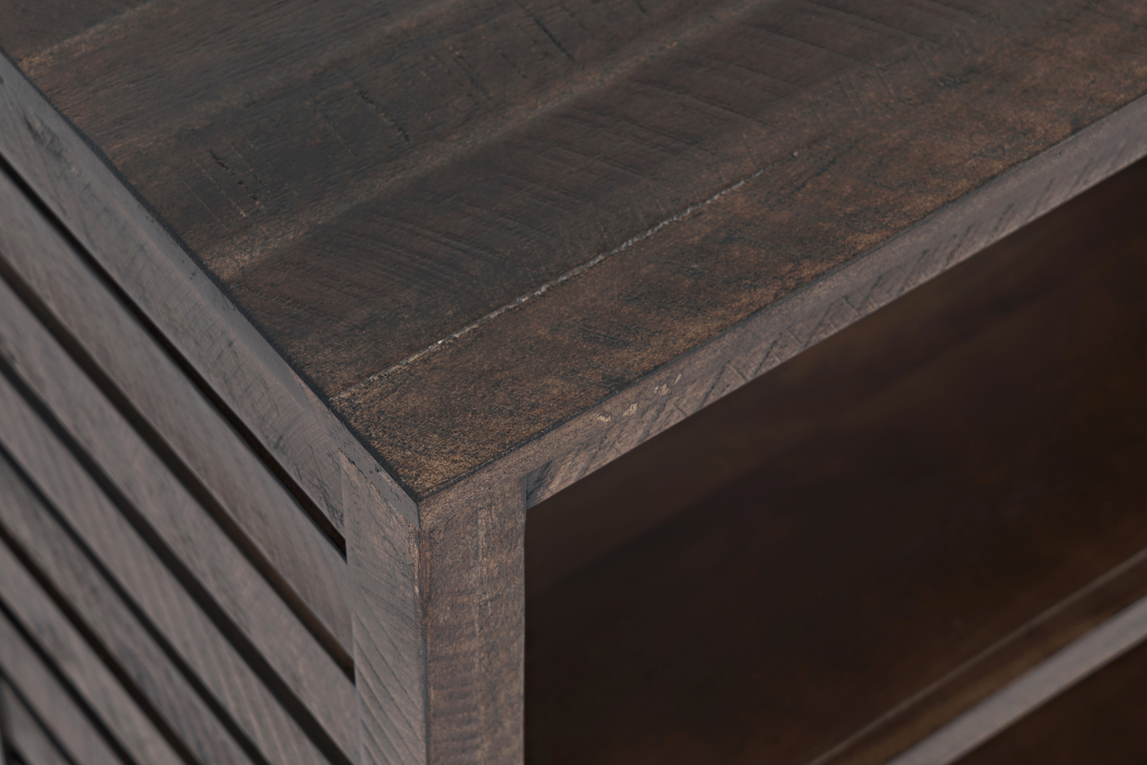 Jofran Global Archive Clark Slatted Bookcase