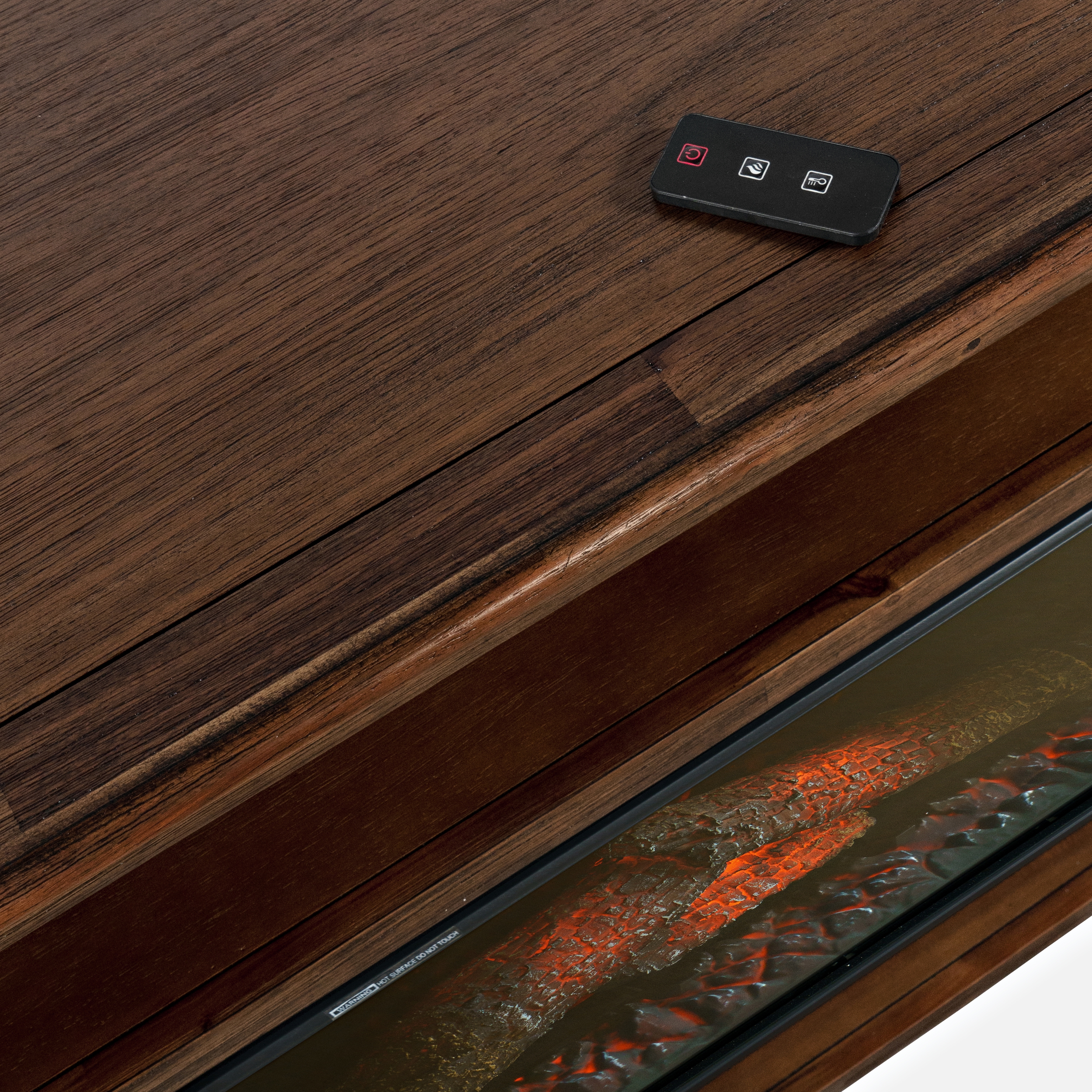 Jofran Bakersfield Bakerfield Fireplace with Logset