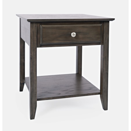 End Table w/ Drawer