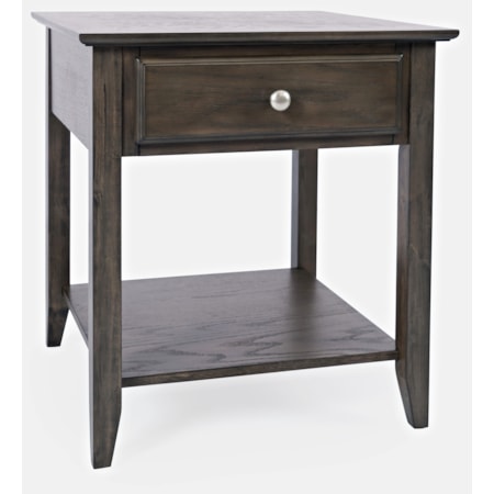 End Table w/ Drawer