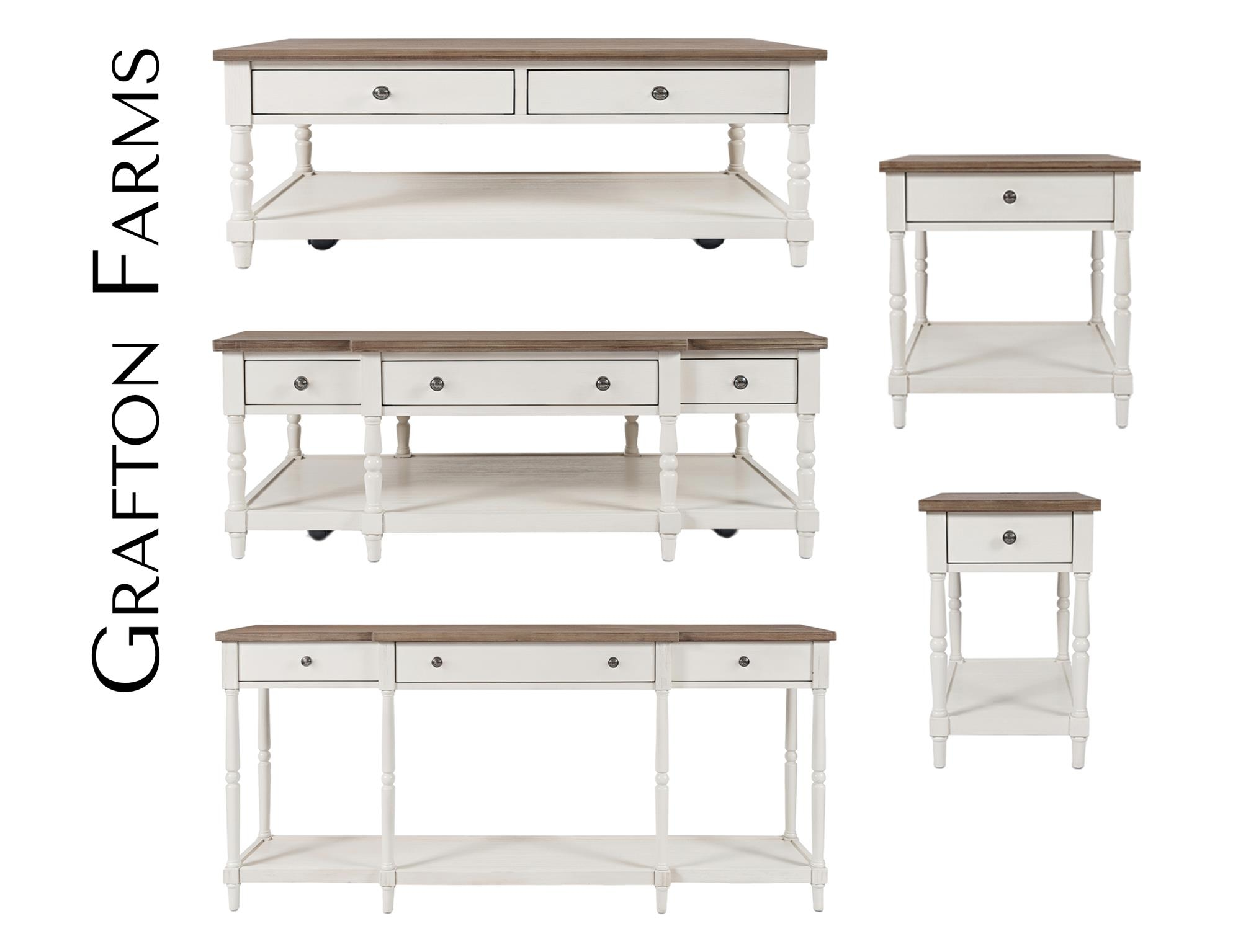 Jofran Grafton Farms Power Chair Side Table