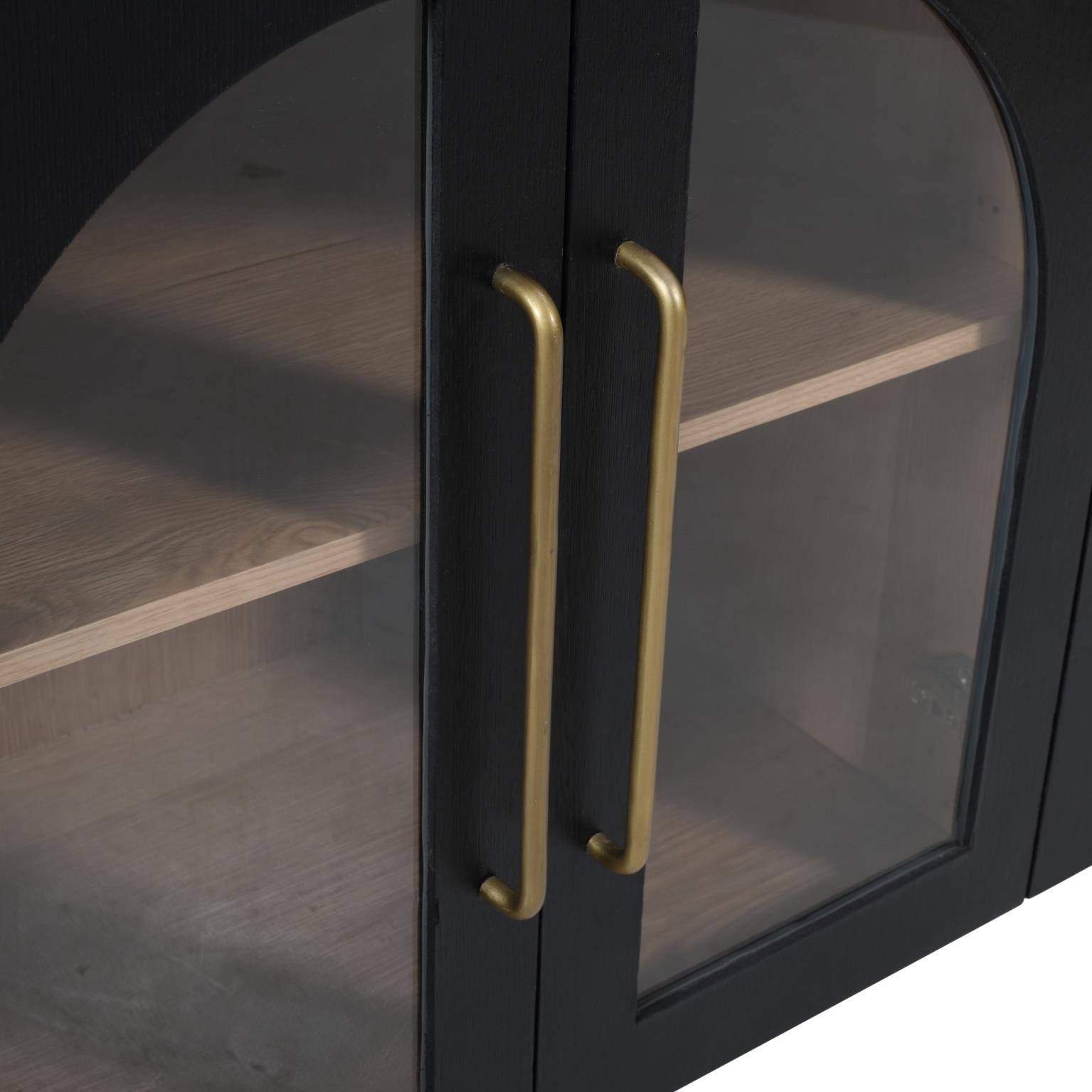 Jofran Archimedes 60" Console In Ebony Oak