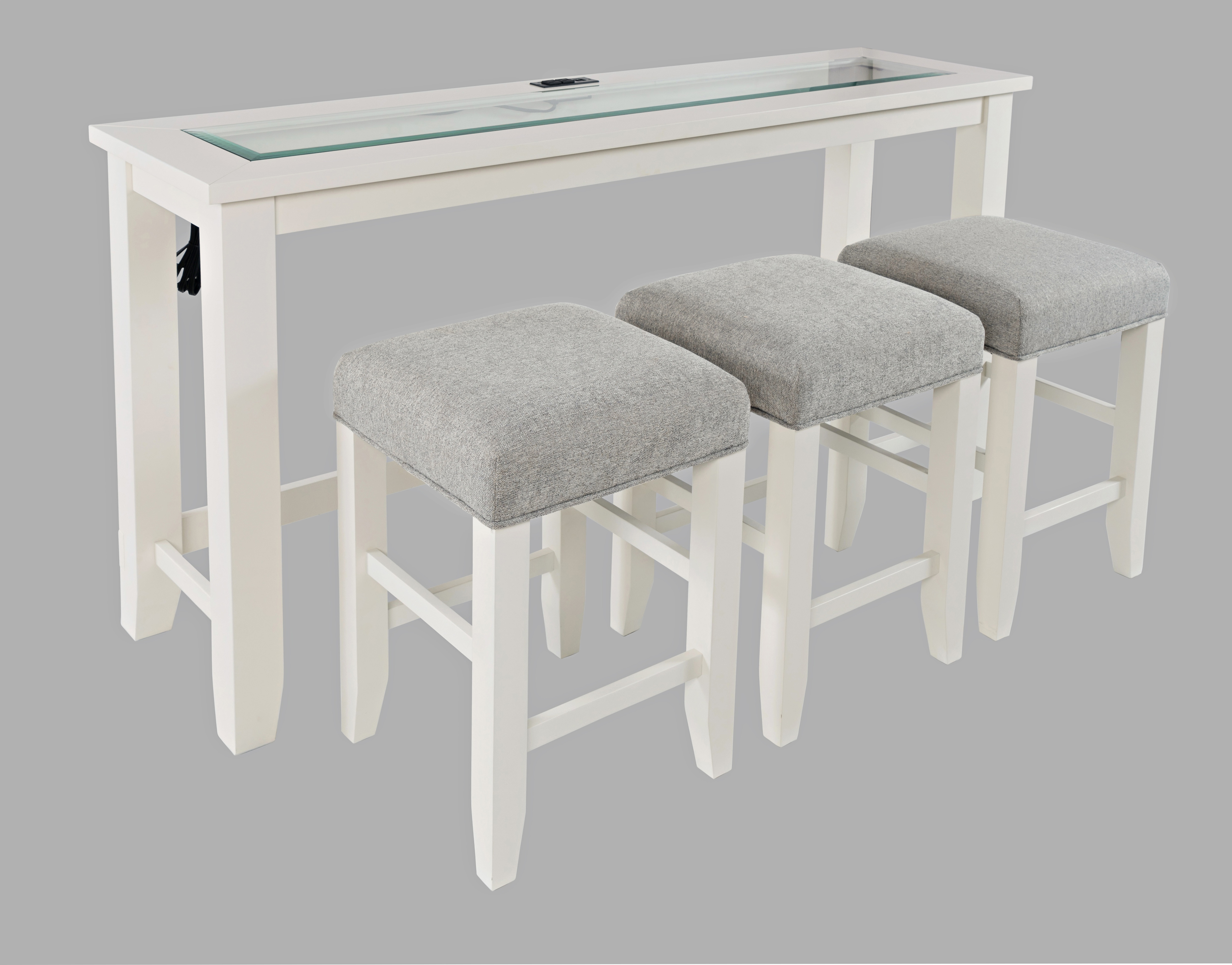 Jofran Urban Icon Sofa Counter Dining - 4 Piece