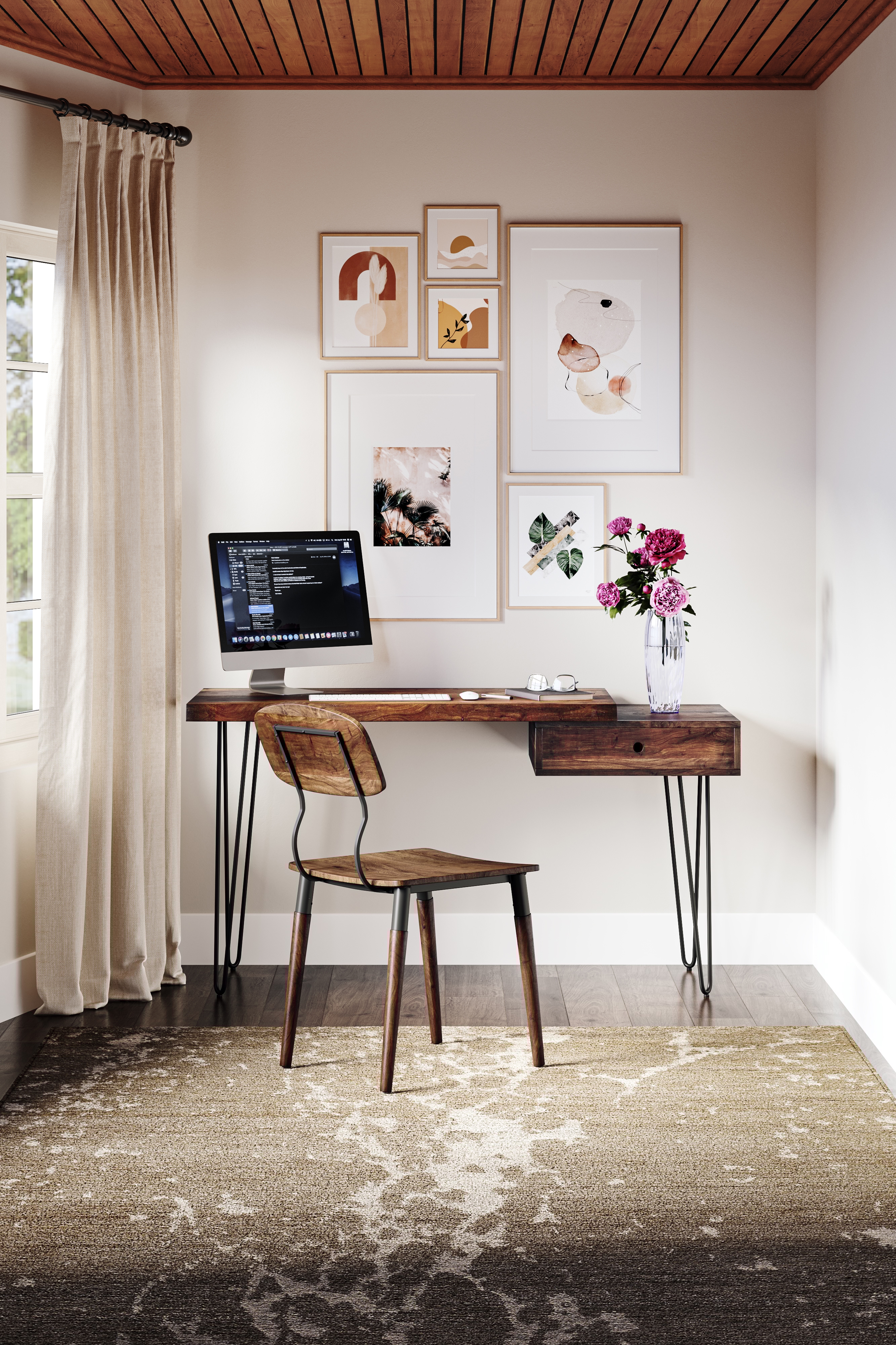 Jofran Nature's Edge Desk w/ Drawer