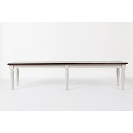 Dining Table with 6 Chairs and Bench