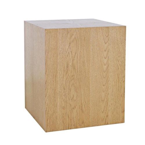 Contemporary Block End Table