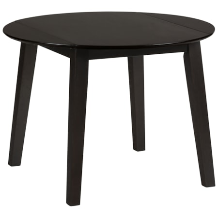 Round Drop Leaf Table