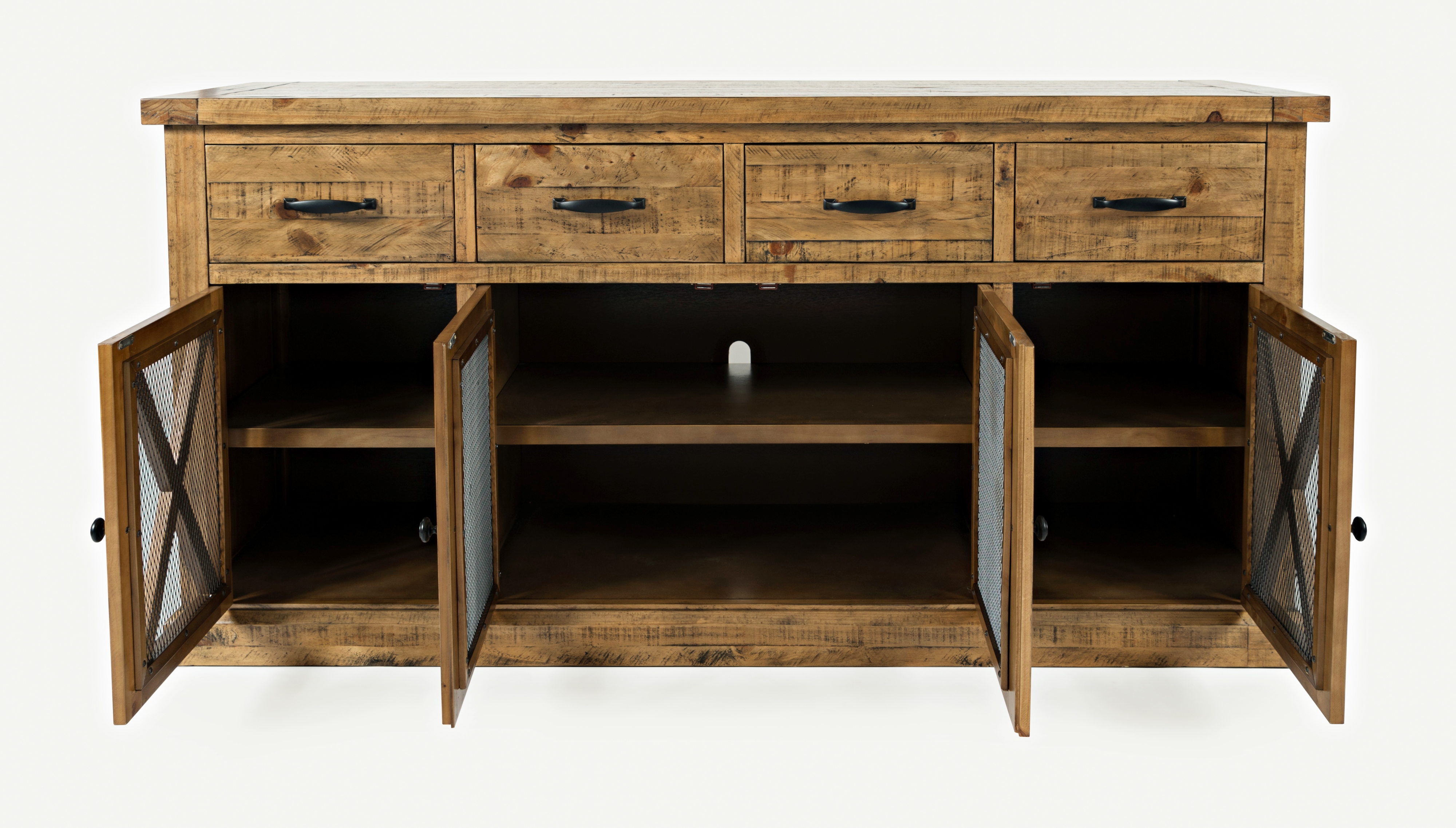 Jofran Telluride 4-Drawer Sideboard