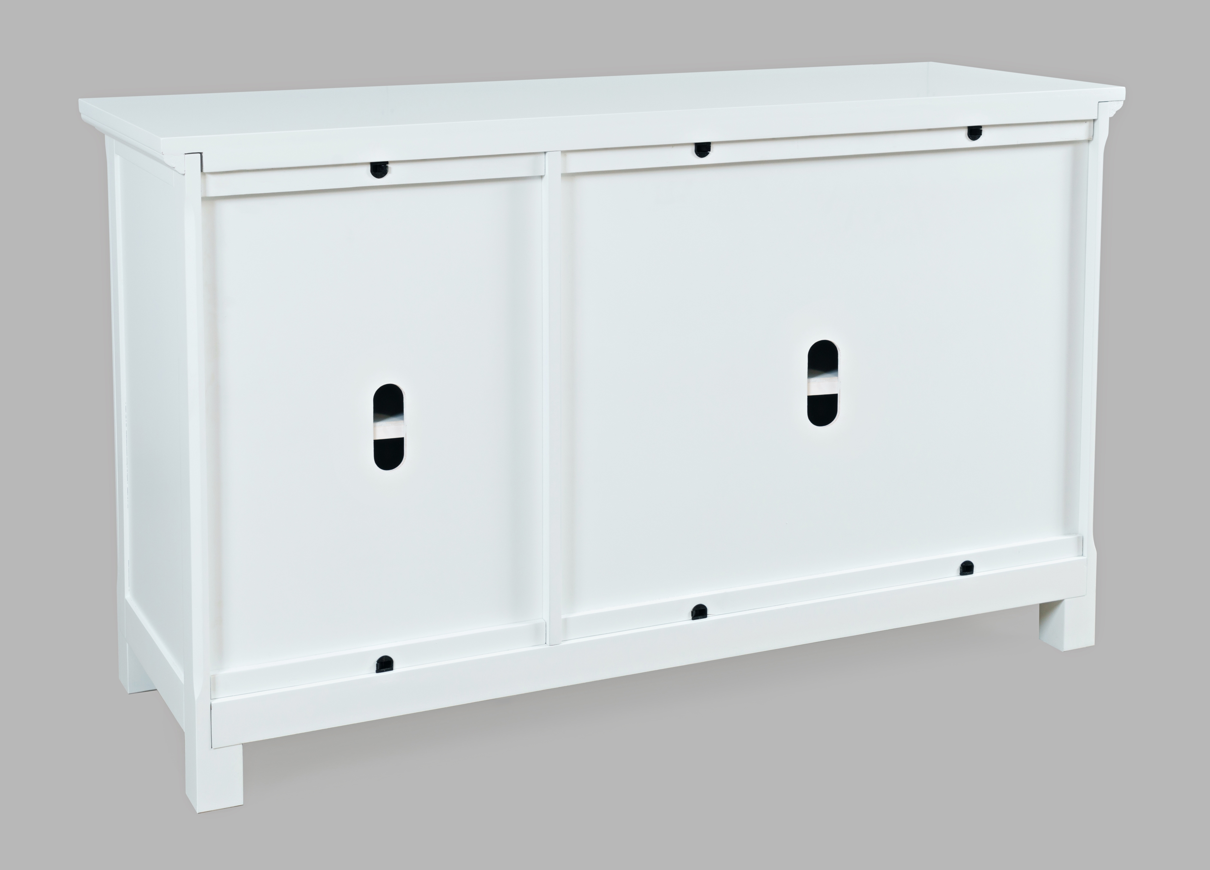 Jofran Isabella 54" Mirrored Accent Cabinet