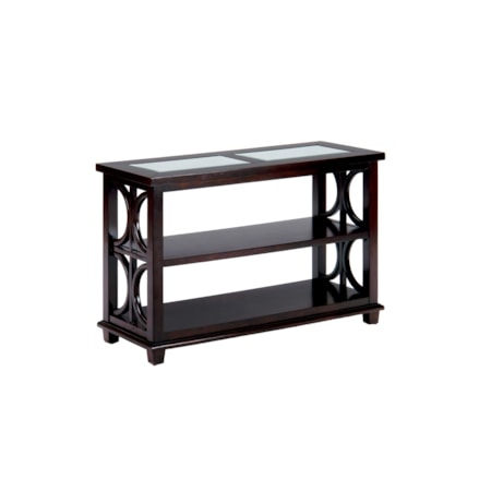 Sofa Table w/ Glass Top
