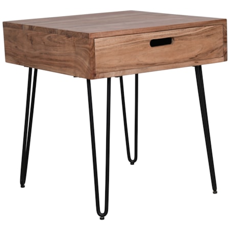 End Table w/ Drawer