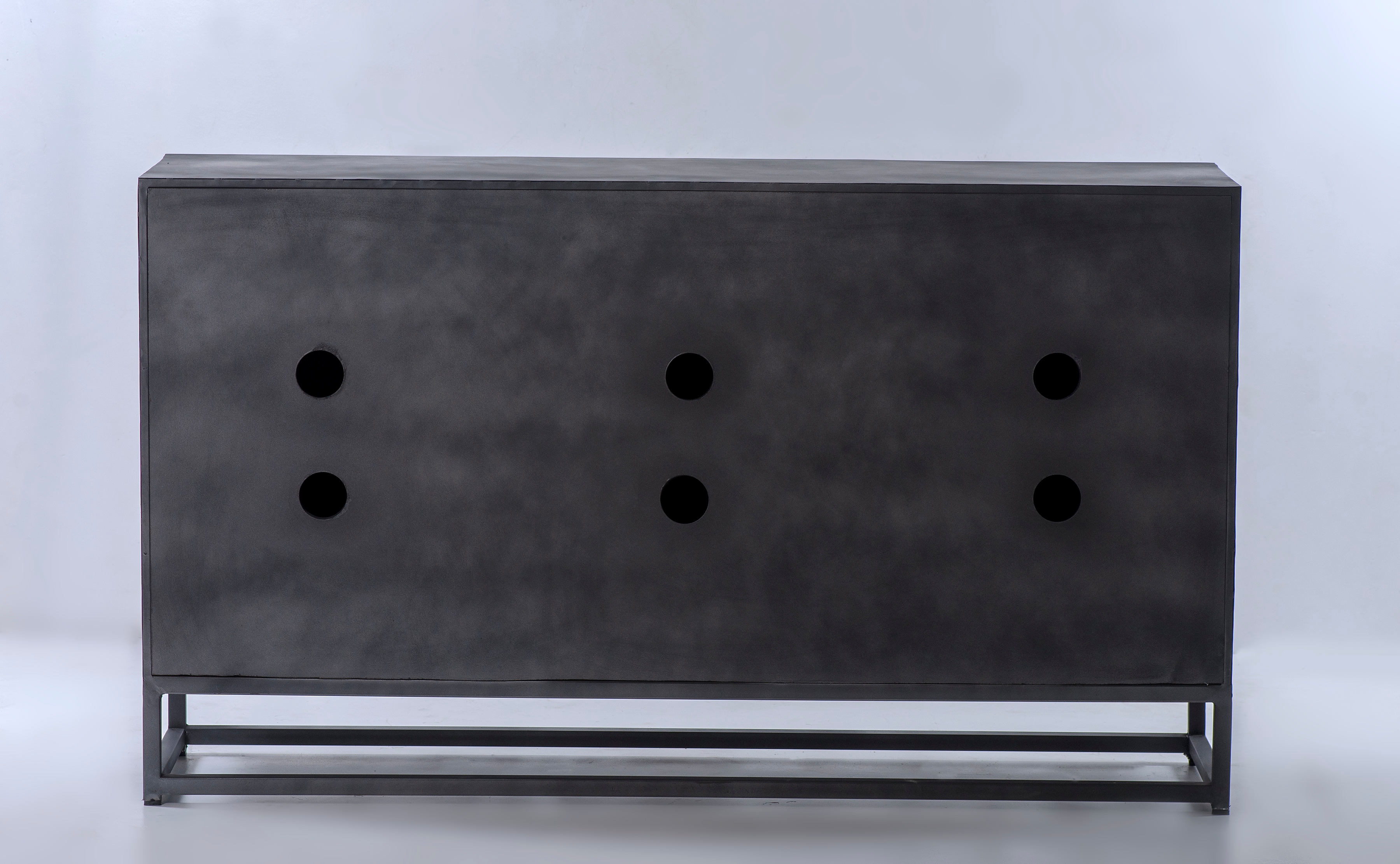 Reclaimed 3 Door Accent Cabinet