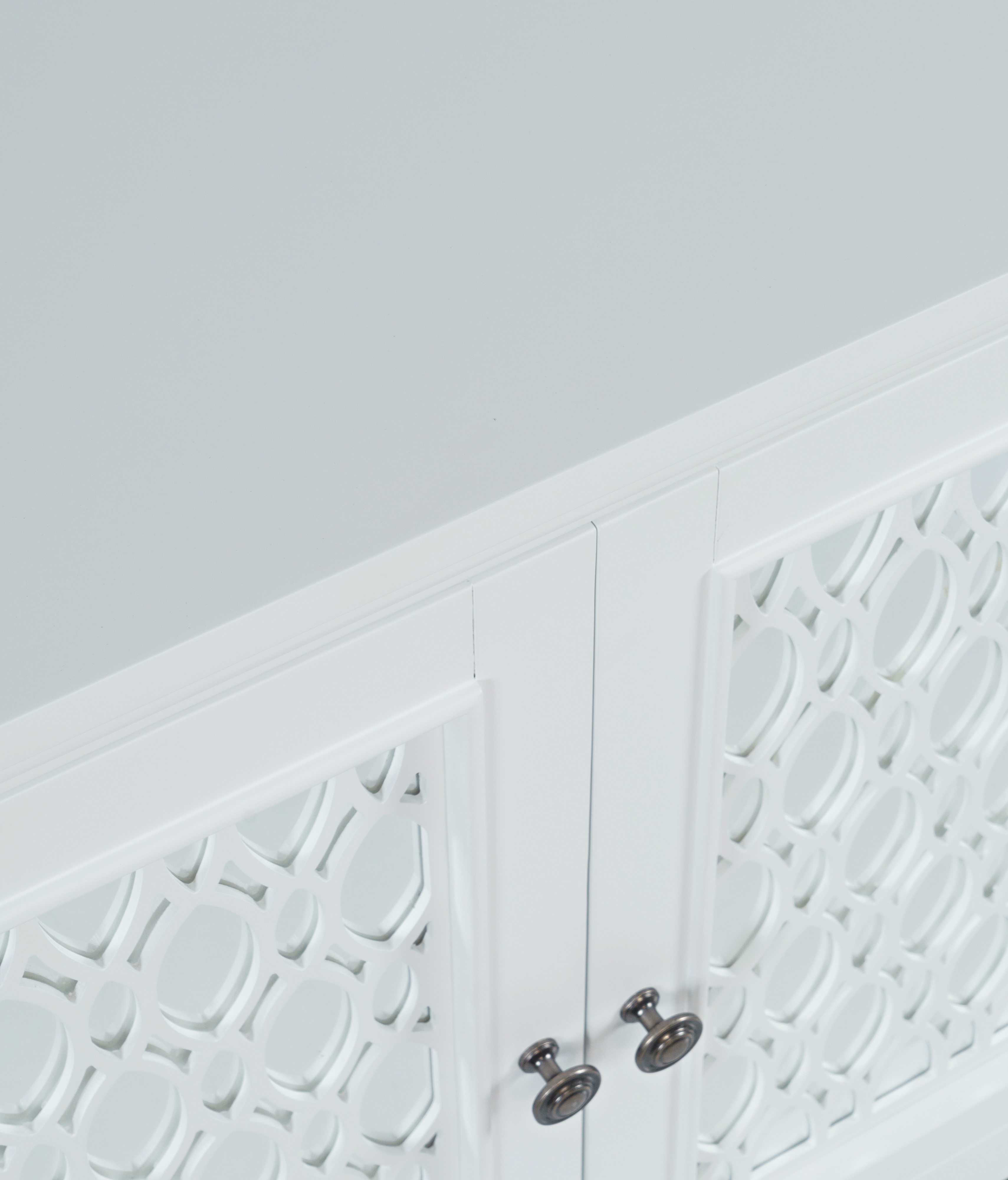 Jofran Isabella 38" Mirrored Accent Cabinet