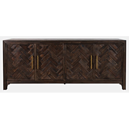 4 Door Accent Cabinet