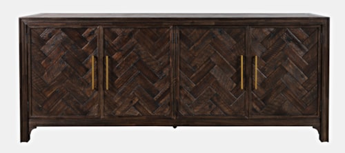 Gramercy Contemporary 4-Door Accent Cabinet