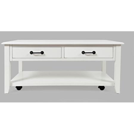 2 Drawer Castered Coffee Table