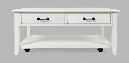 2 Drawer Castered Coffee Table