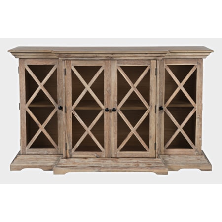 Small Breakfront Cabinet