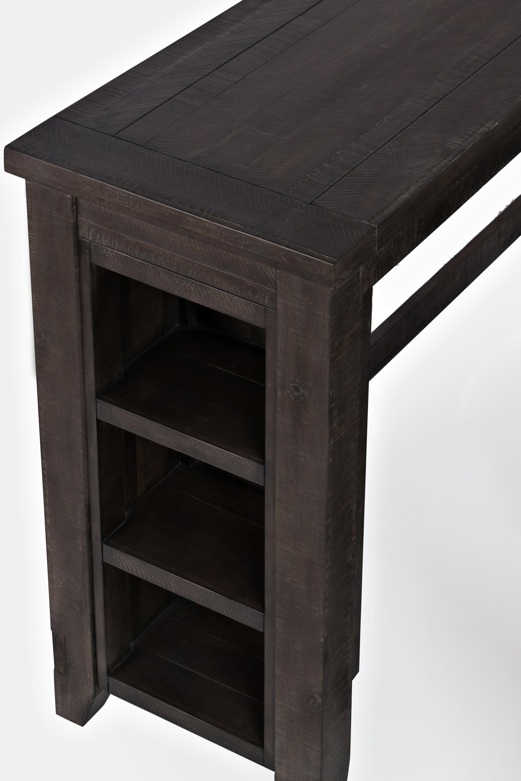 Jofran Madison County 4pc Sofa Console, Stool Set