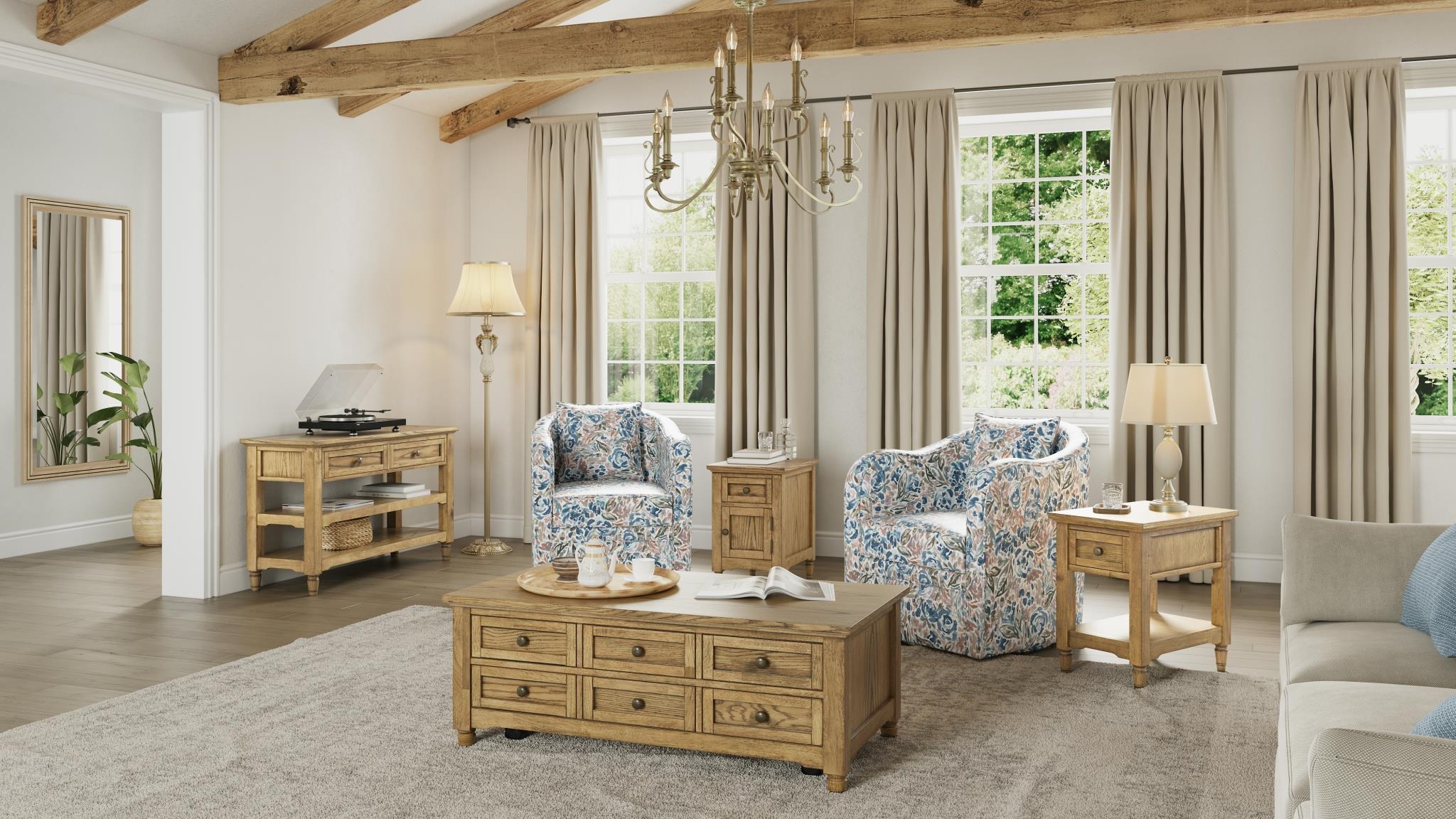 Lift Top Cocktail Table