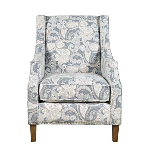 Duval Transitional Upholstered Accent Chair