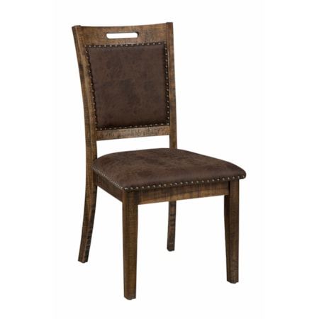 Upholstered Back Dining Chair
