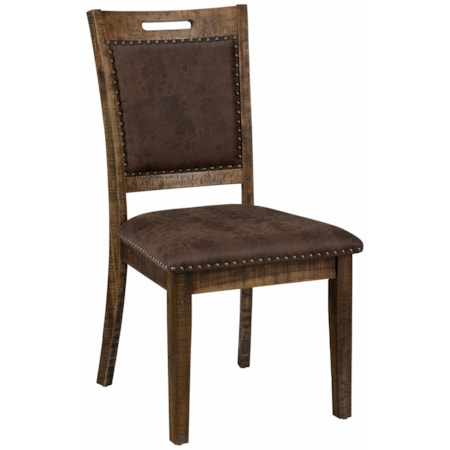 Upholstered Back Dining Chair