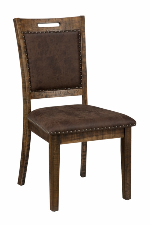 Upholstered Back Dining Chair
