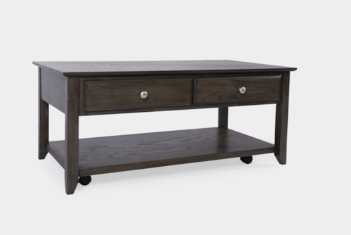 Cocktail Table 4 Drawer Castered