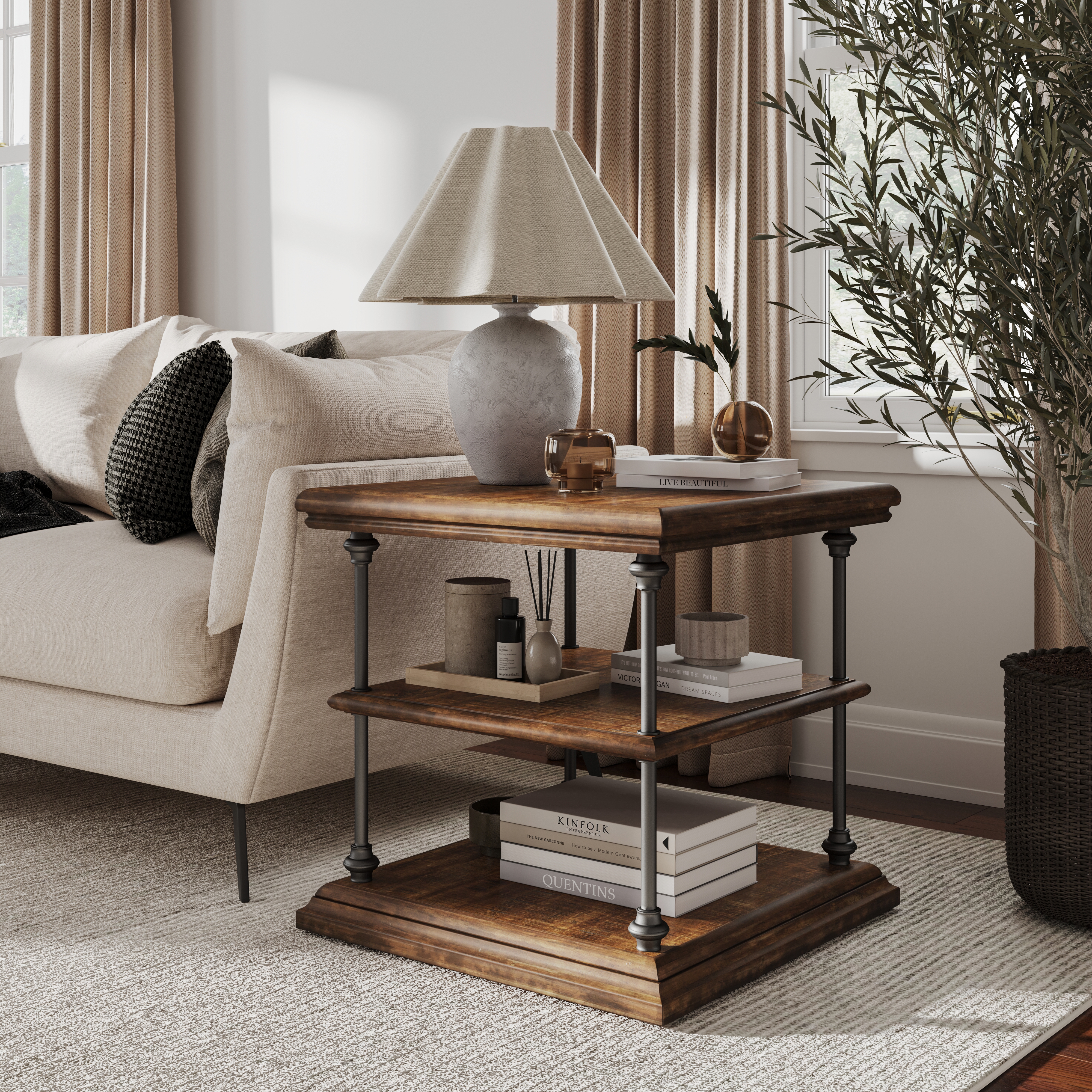 Jofran Larson End Table