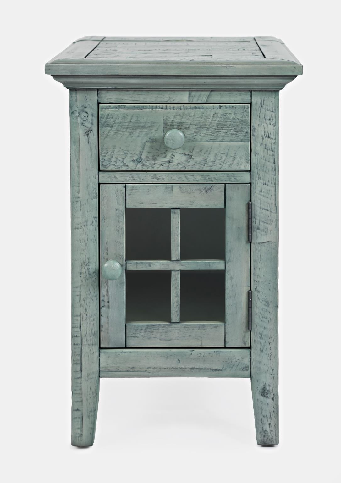 Jofran Rustic Shores Power Chairside Table