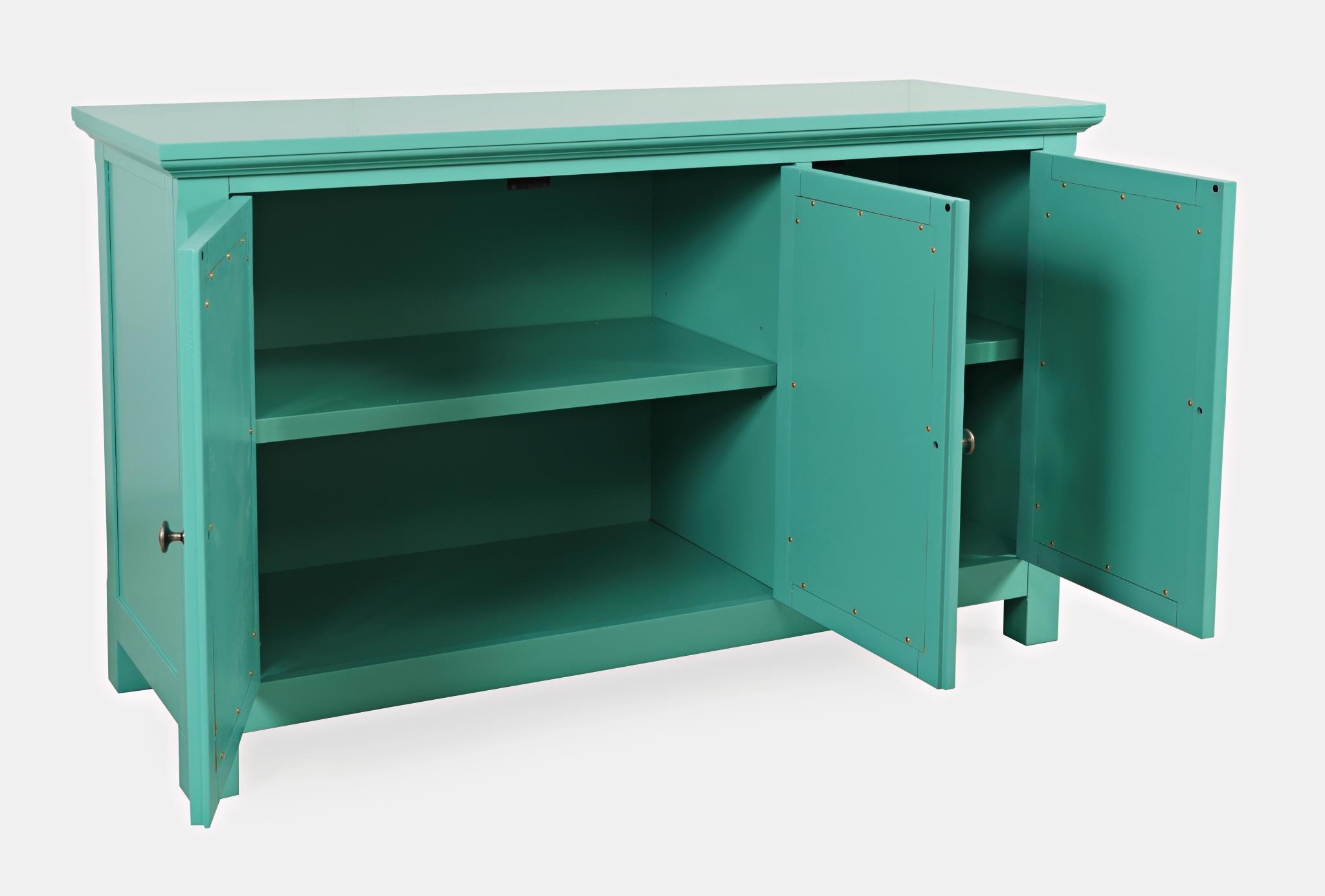 Jofran Isabella 54" Mirrored Accent Cabinet